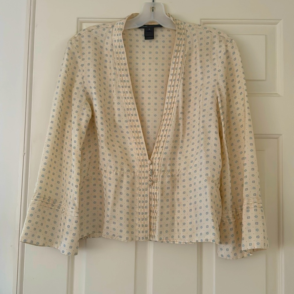 Marc Jacobs Silk Floral Blouse- Size 4